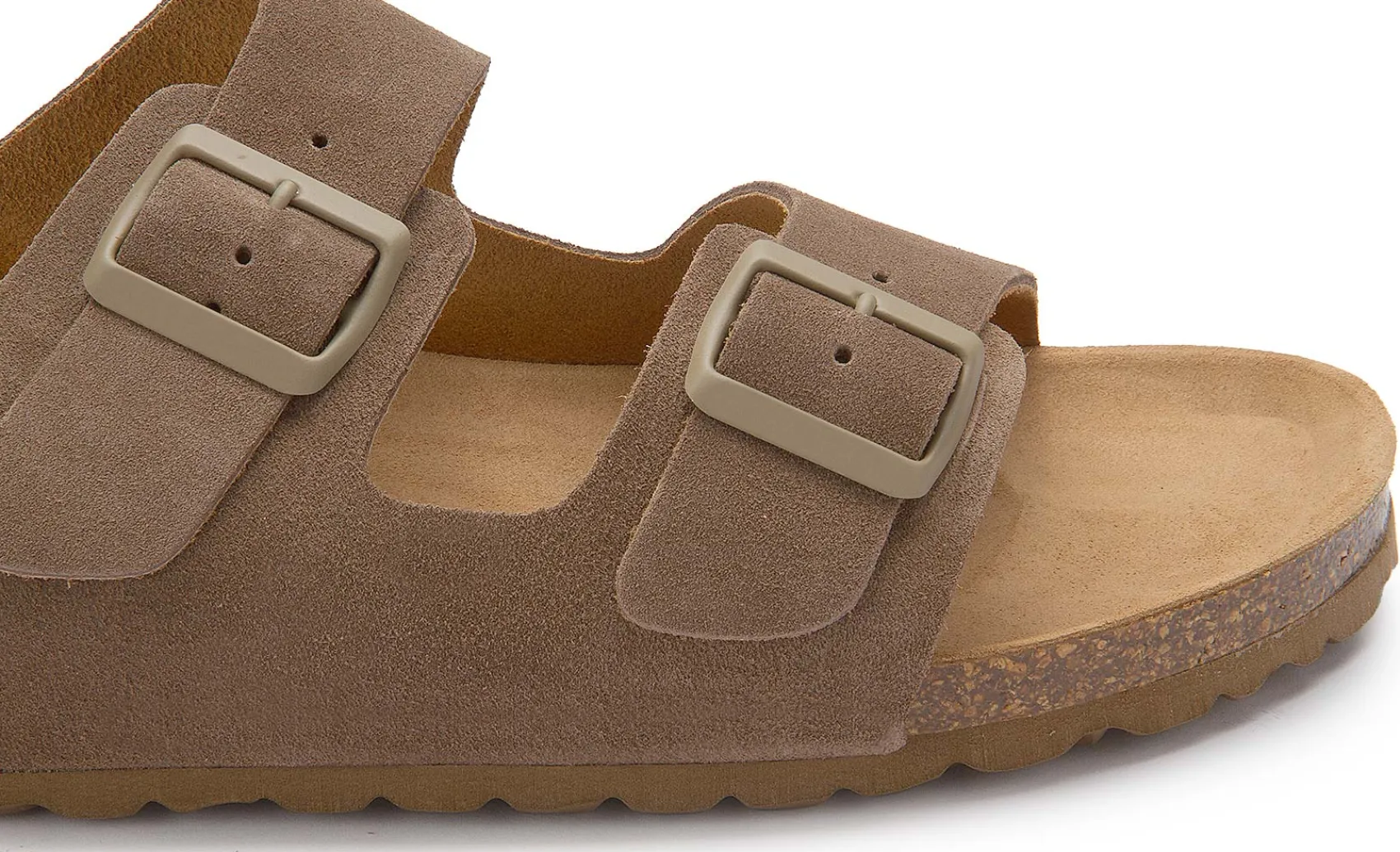 Sandalen|Hausschuhe|Horsch Schuhe Sandale in Übergrößen Braun