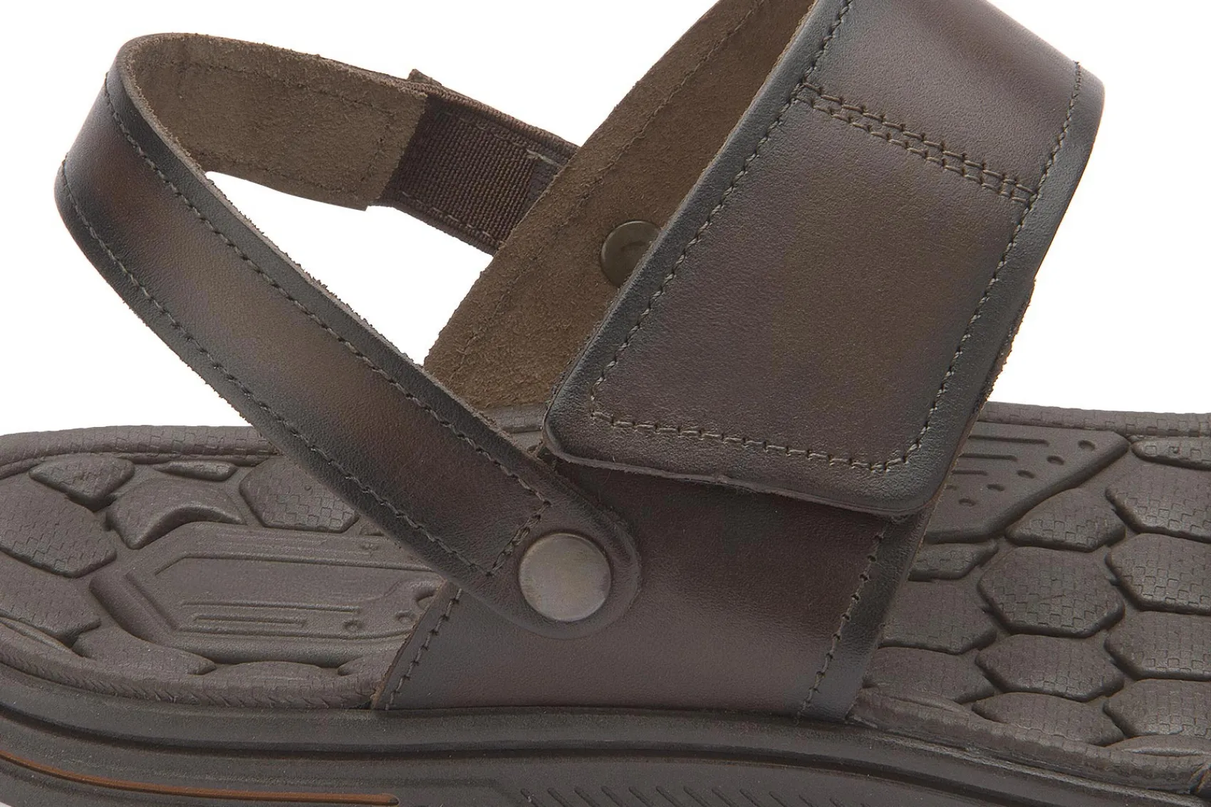Sandalen|Pegada Sandale in Übergrößen Braun