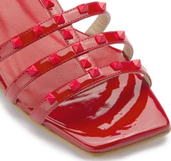 Sandalen|Horsch Schuhe Sandale in Untergrößen Rot