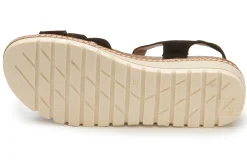 Sandalen|Pantoletten|Horsch Schuhe Sandale in Untergrößen Schwarz