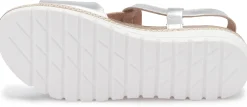Sandalen|Horsch Schuhe Sandale in Untergrößen Silber