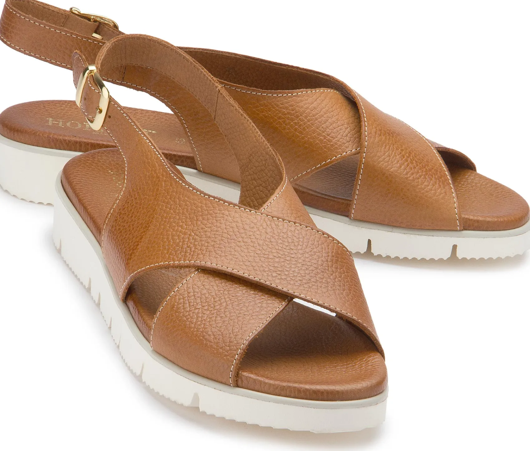 Sandalen|Horsch Schuhe Sandale in Untergrößen Braun