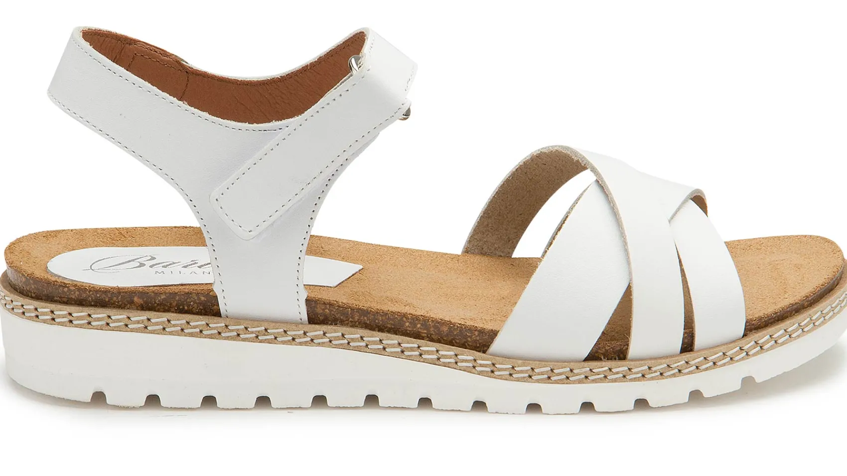Sandalen|Horsch Schuhe Sandale in Untergrößen Weiß