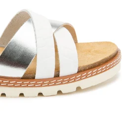 Sandalen|Horsch Schuhe Sandale in Untergrößen Weiß