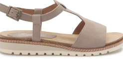 Sandalen|Horsch Schuhe Sandale in Untergrößen Taupe
