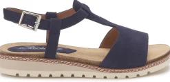 Sandalen|Horsch Schuhe Sandale in Untergrößen Blau
