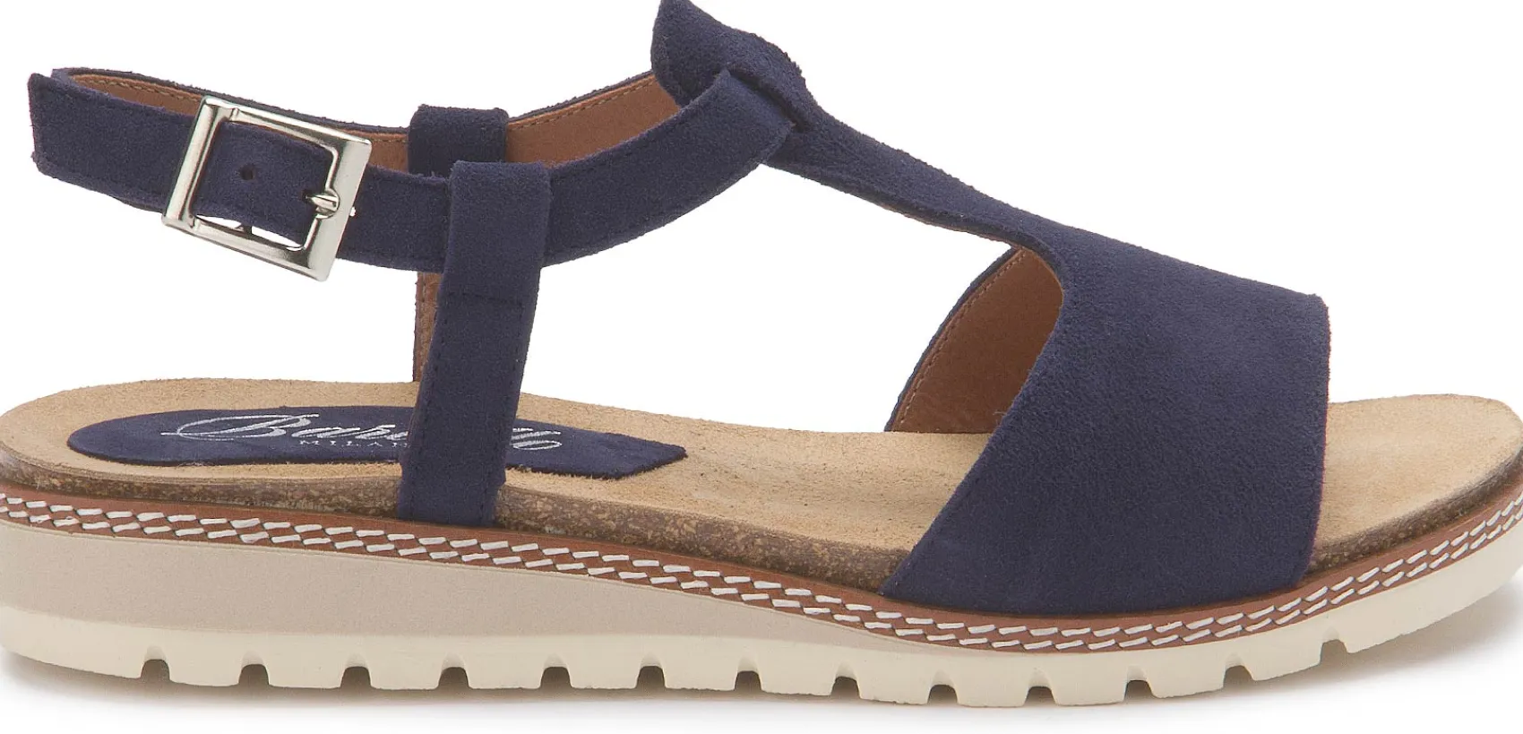 Sandalen|Horsch Schuhe Sandale in Untergrößen Blau