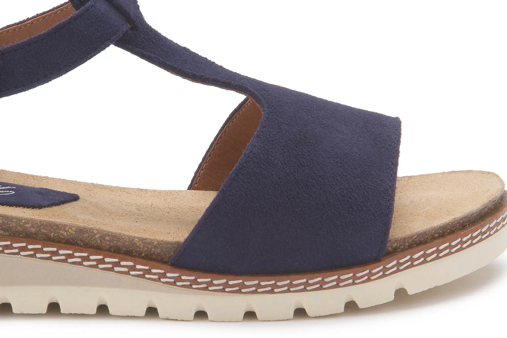 Sandalen|Horsch Schuhe Sandale in Untergrößen Blau