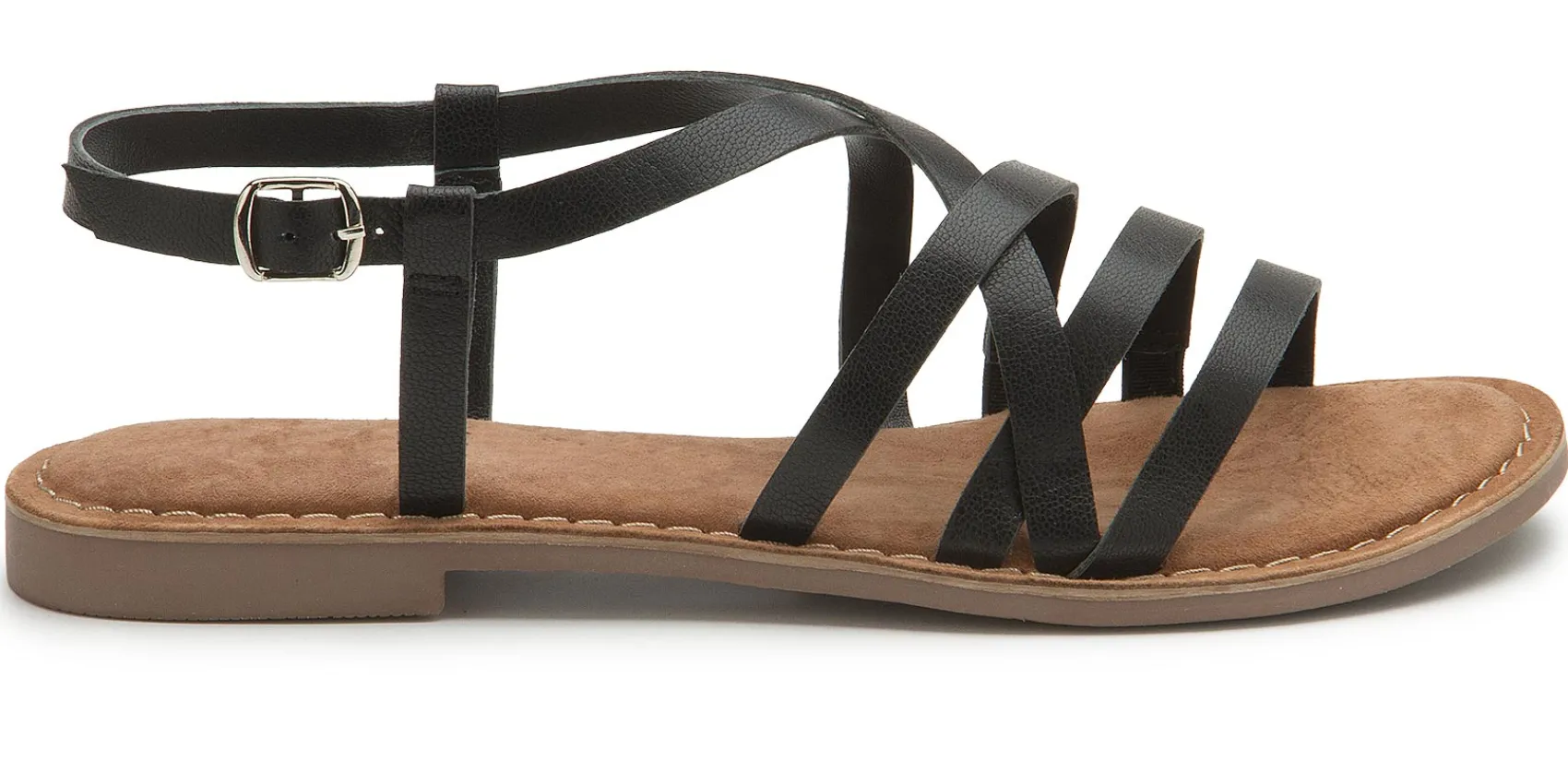 Sandalen|Horsch Schuhe Sandale in Untergrößen Schwarz