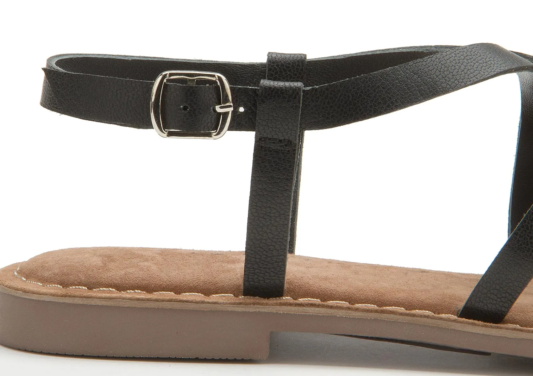 Sandalen|Horsch Schuhe Sandale in Untergrößen Schwarz
