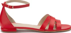Sandalen|Horsch Schuhe Sandale in Untergrößen Rot