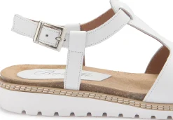Sandalen|Horsch Schuhe Sandale in Untergrößen Weiß