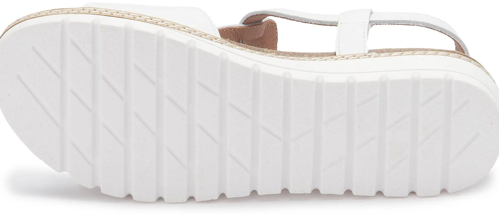 Sandalen|Horsch Schuhe Sandale in Untergrößen Weiß