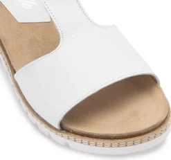 Sandalen|Horsch Schuhe Sandale in Untergrößen Weiß