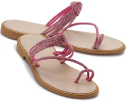 Sandalen|Horsch Schuhe Sandale in Untergrößen Pink