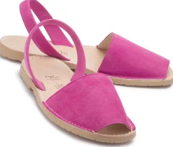 Sandalen|Horsch Schuhe Sandale in Untergrößen Pink