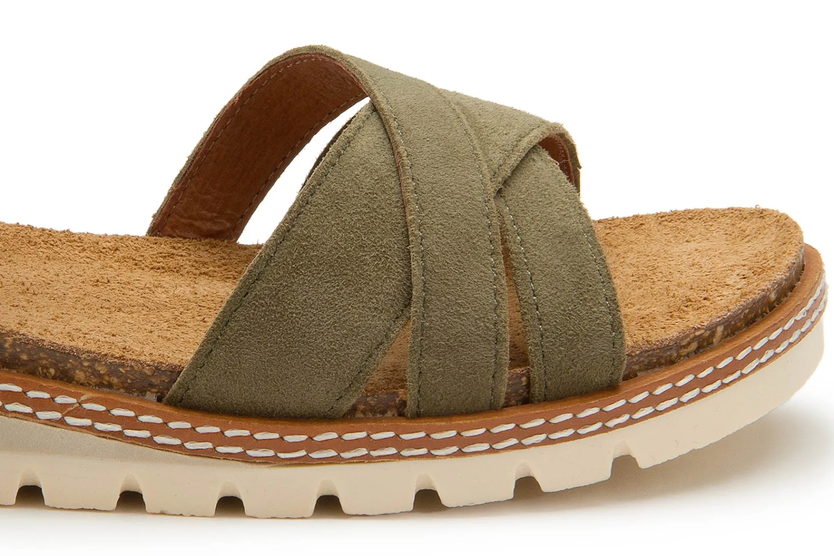 Sandalen|Pantoletten|Horsch Schuhe Sandale in Untergrößen Grün