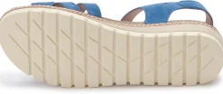 Sandalen|Horsch Schuhe Sandale in Untergrößen Blau