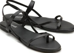 Sandalen|Horsch Schuhe Sandalen in Übergrößen Schwarz