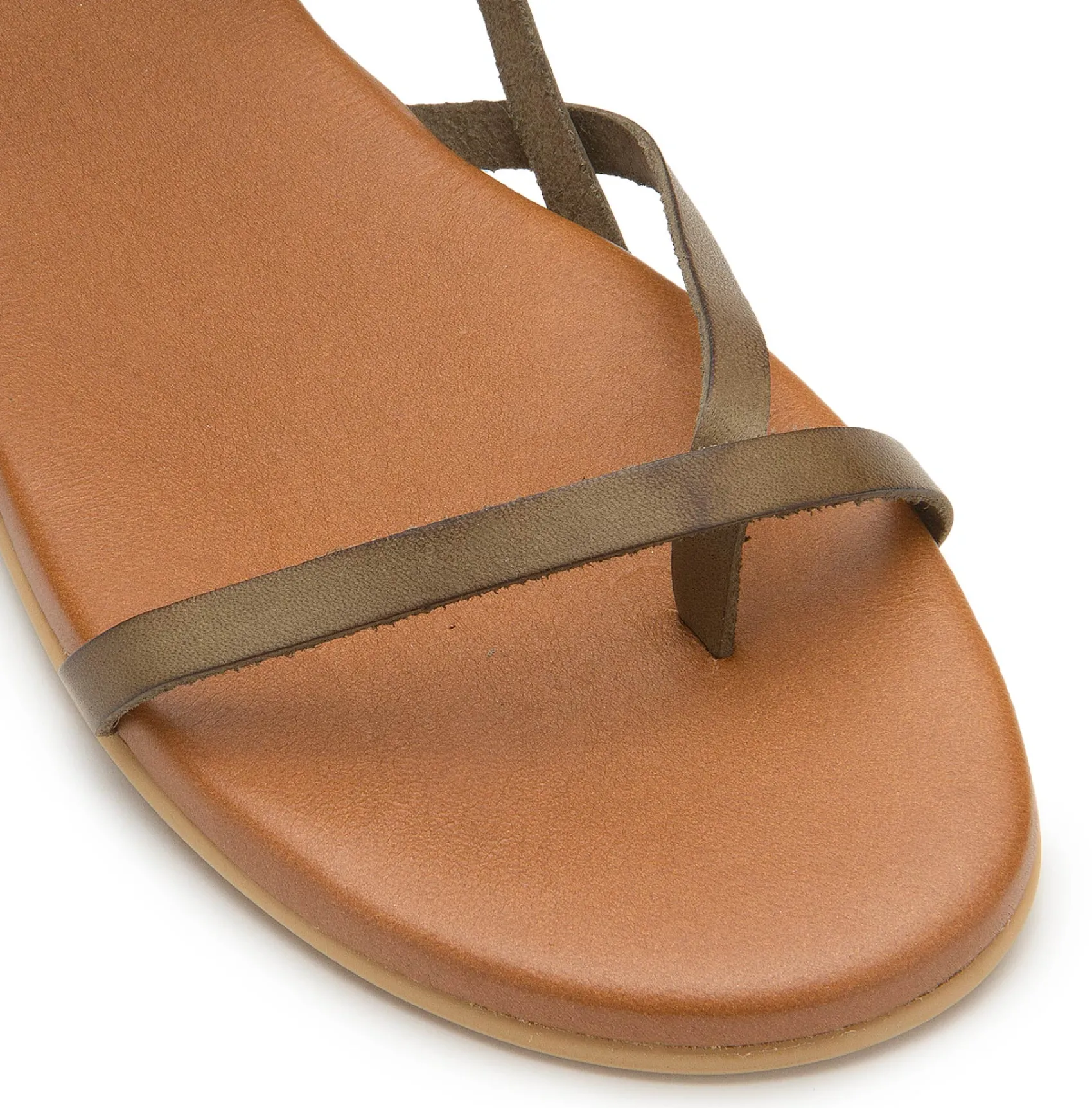 Sandalen|Horsch Schuhe Sandalen in Übergrößen Grün