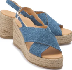 Espadrilles|Sandalen|Horsch Schuhe Sandalette in Übergrößen