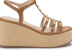 Sandalen|Horsch Schuhe Sandalette in Übergrößen Braun