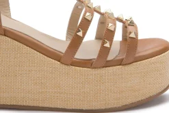 Sandalen|Horsch Schuhe Sandalette in Übergrößen Braun