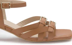 Sandalen|Horsch Schuhe Sandalette in Übergrößen Braun