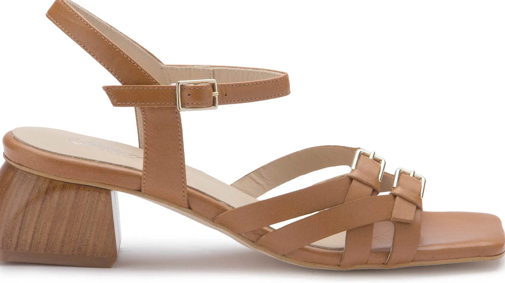Sandalen|Horsch Schuhe Sandalette in Übergrößen Braun