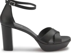 Sandalen|Horsch Schuhe Sandalette in Übergrößen Schwarz