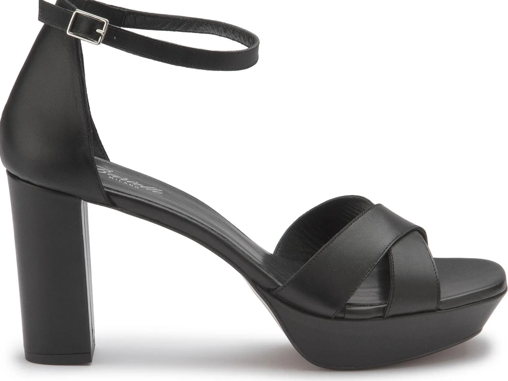 Sandalen|Horsch Schuhe Sandalette in Übergrößen Schwarz