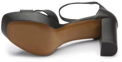 Sandalen|Horsch Schuhe Sandalette in Übergrößen Schwarz