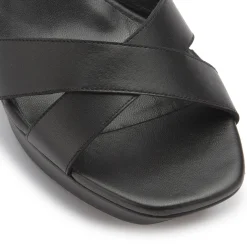 Sandalen|Horsch Schuhe Sandalette in Übergrößen Schwarz