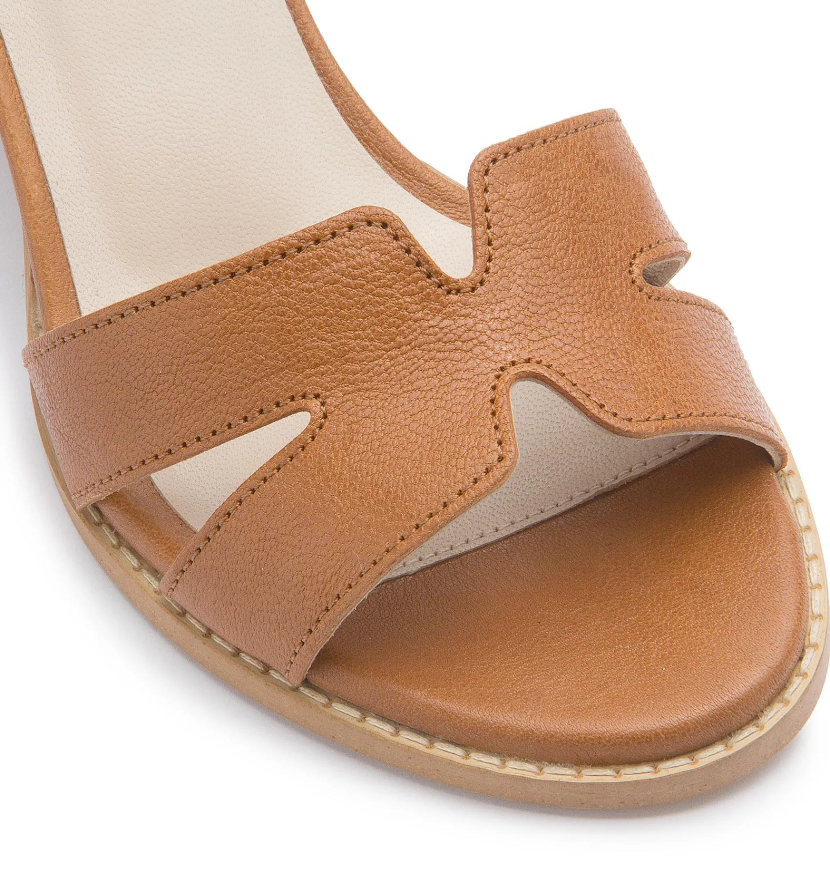Sandalen|Horsch Schuhe Sandalette in Übergrößen Braun