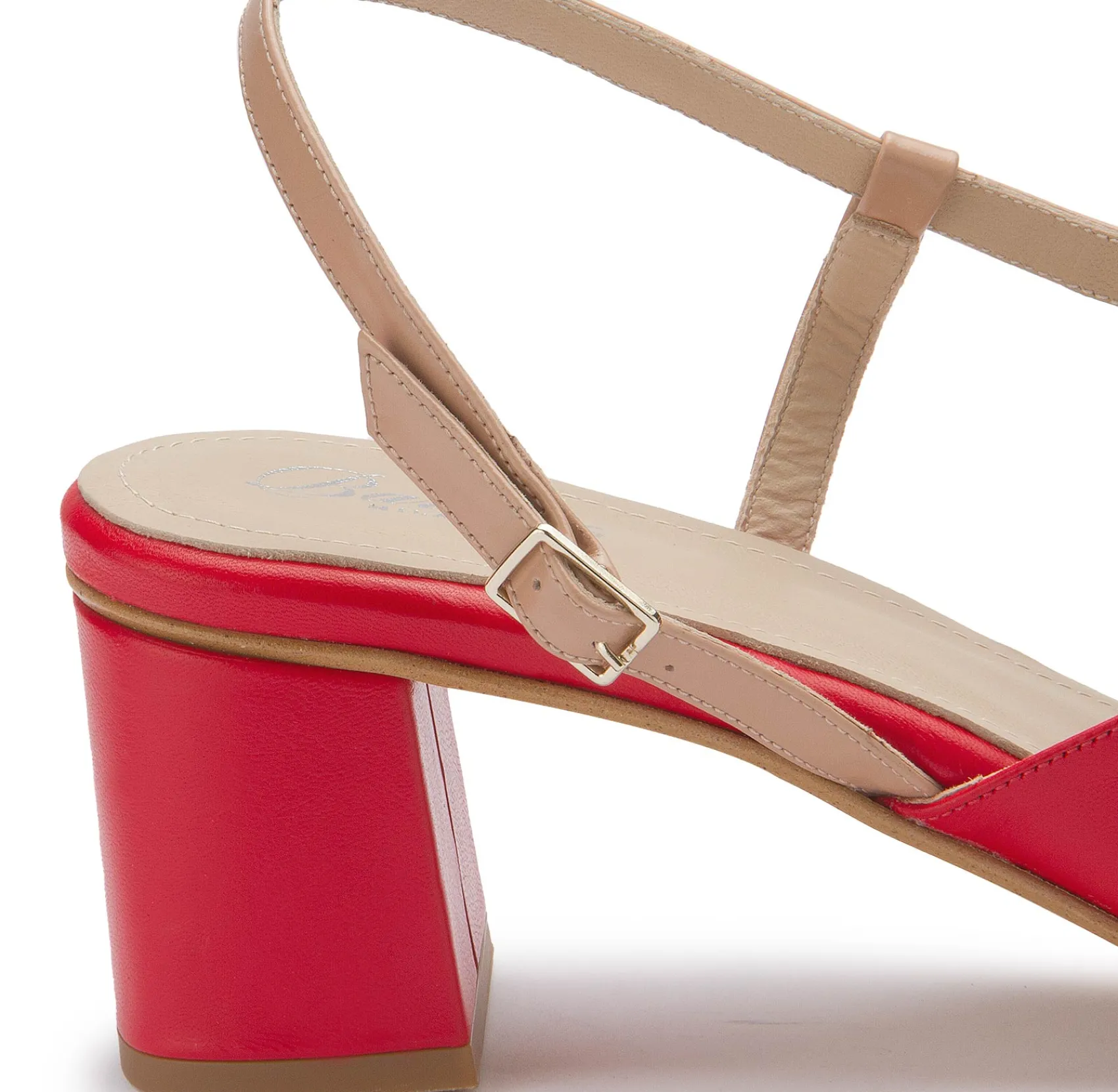 Sandalen|Horsch Schuhe Sandalette in Übergrößen Rot