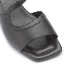 Sandalen|Horsch Schuhe Sandalette in Übergrößen Schwarz