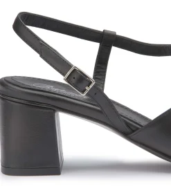 Sandalen|Horsch Schuhe Sandalette in Übergrößen Schwarz