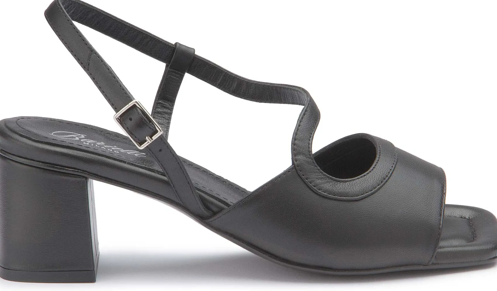 Sandalen|Horsch Schuhe Sandalette in Übergrößen Schwarz