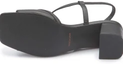 Sandalen|Horsch Schuhe Sandalette in Übergrößen Schwarz