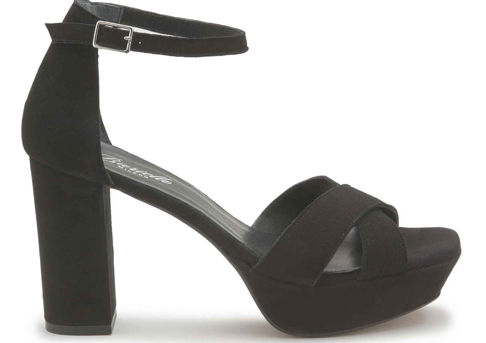 Sandalen|Horsch Schuhe Sandalette in Übergrößen Schwarz