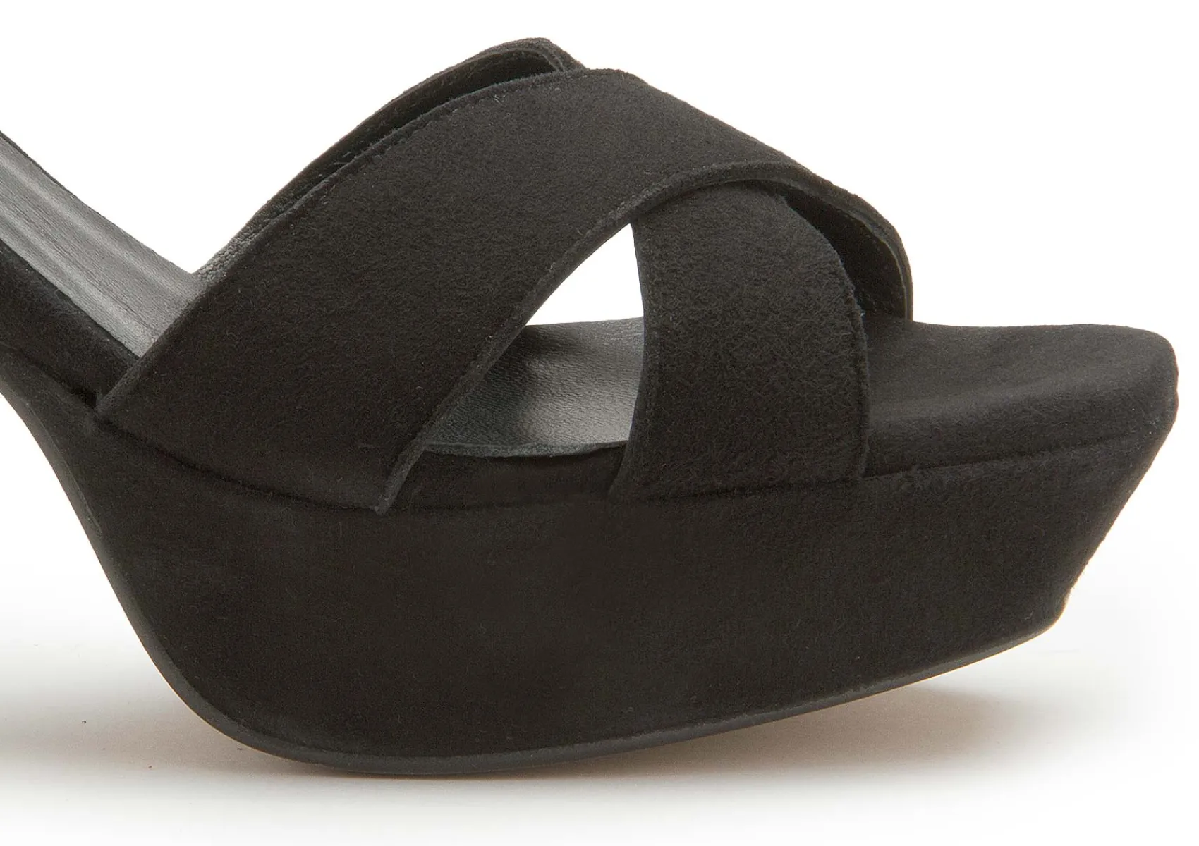 Sandalen|Horsch Schuhe Sandalette in Übergrößen Schwarz