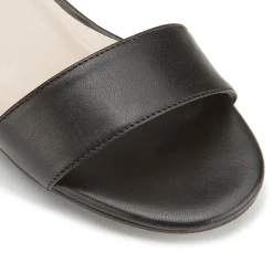 Sandalen|Horsch Schuhe Sandalette in Übergrößen Schwarz