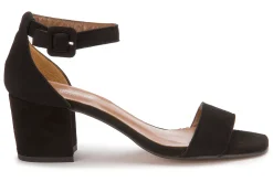 Sandalen|Horsch Schuhe Sandalette in Übergrößen Schwarz
