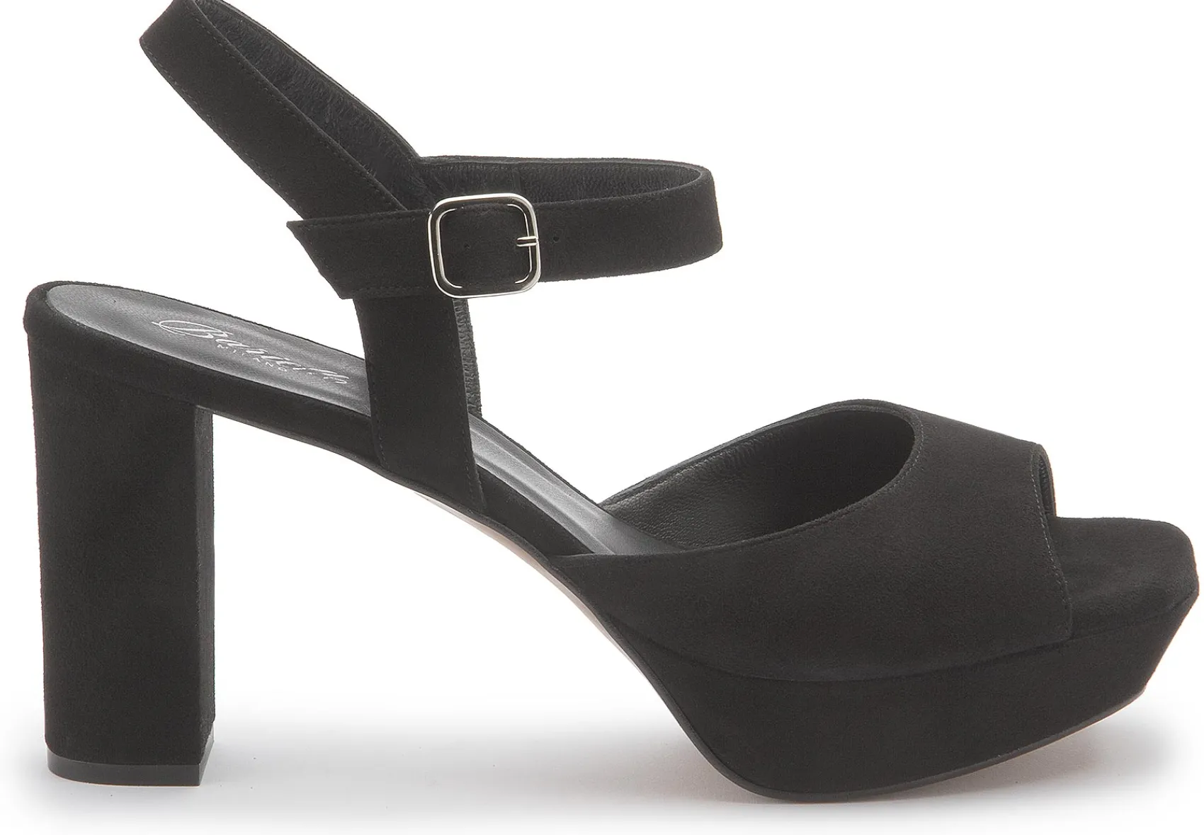 Sandalen|Horsch Schuhe Sandalette in Übergrößen Schwarz