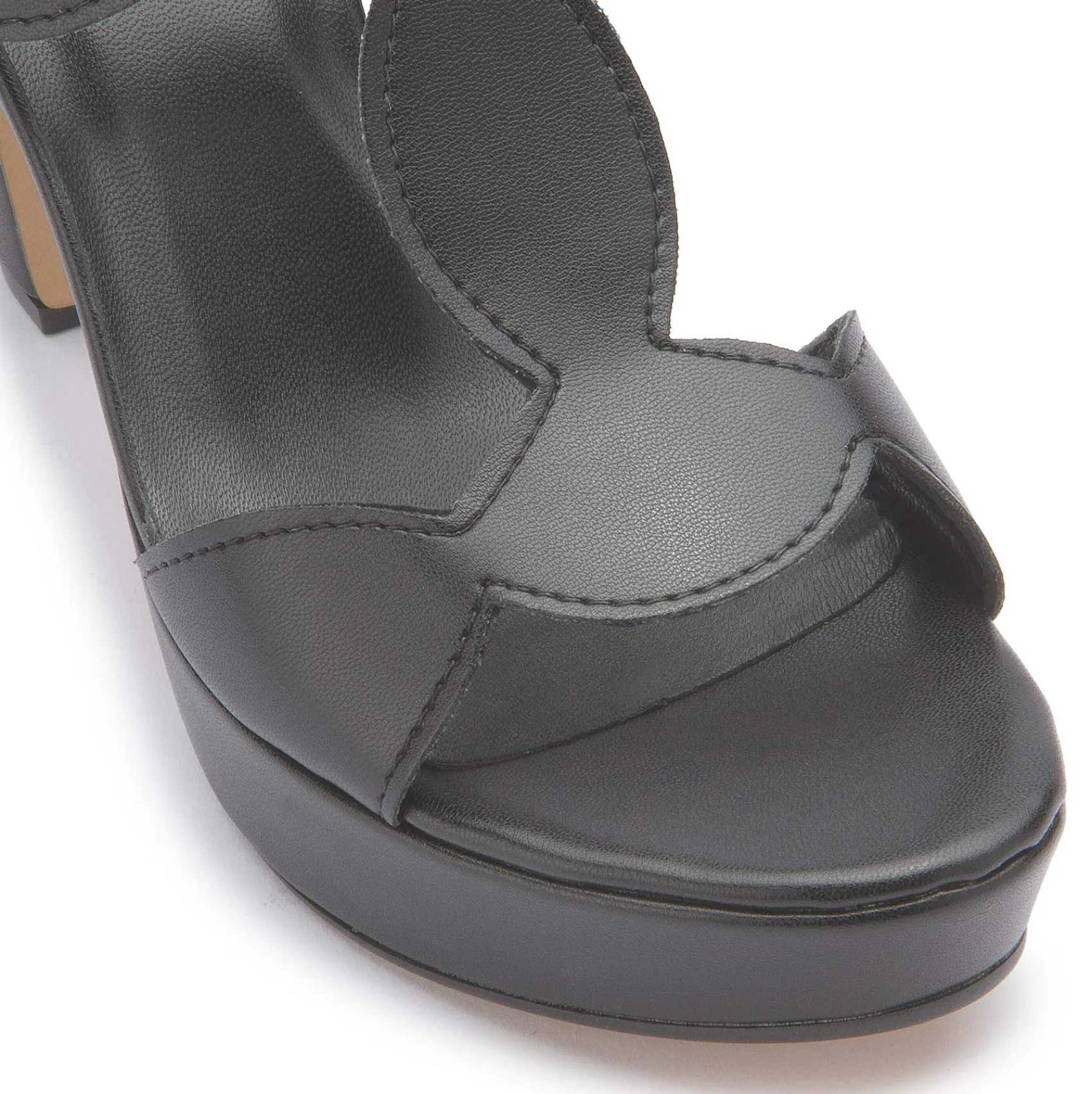 Sandalen|Horsch Schuhe Sandalette in Übergrößen Schwarz