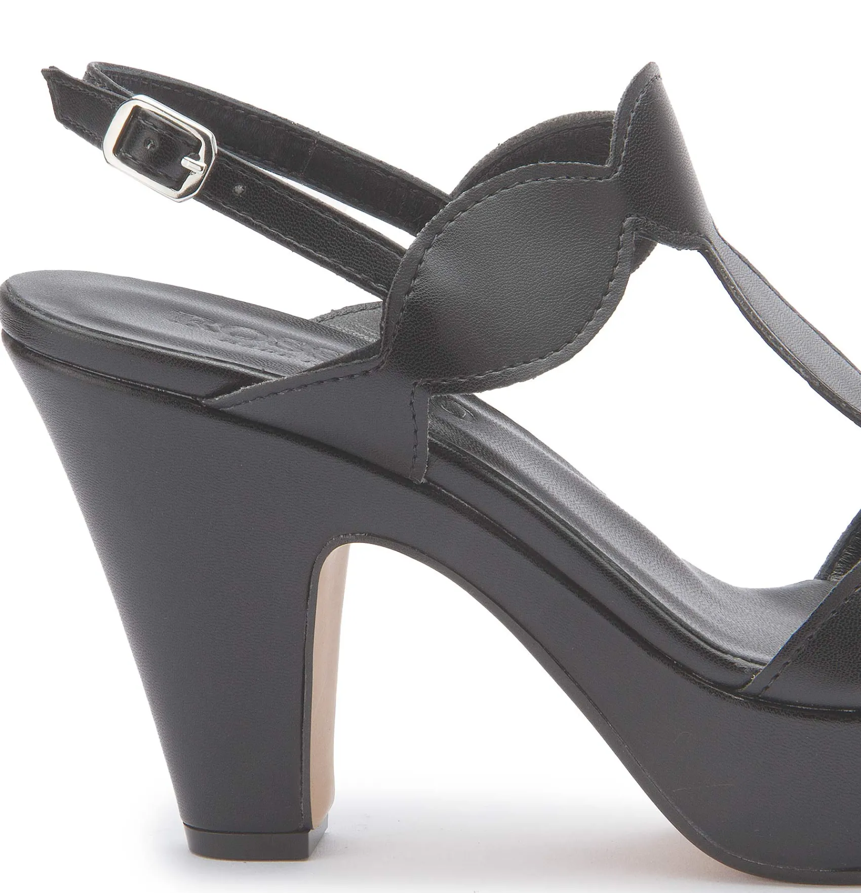 Sandalen|Horsch Schuhe Sandalette in Übergrößen Schwarz