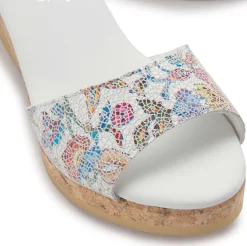 Sandalen|Horsch Schuhe Sandalette in Untergrößen Weiß