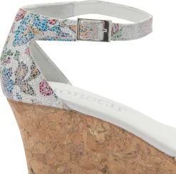 Sandalen|Horsch Schuhe Sandalette in Untergrößen Weiß