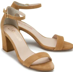 Sandalen|Pumps|Horsch Schuhe Sandalette in Untergrößen Braun