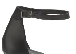 Sandalen|High Heels|Horsch Schuhe Sandalette in Untergrößen Schwarz